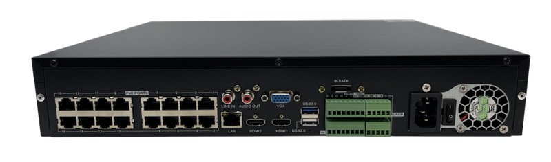 32-Channel with 16-Port POE 256Mbps | BN-NVR/32NX-S/NDAA