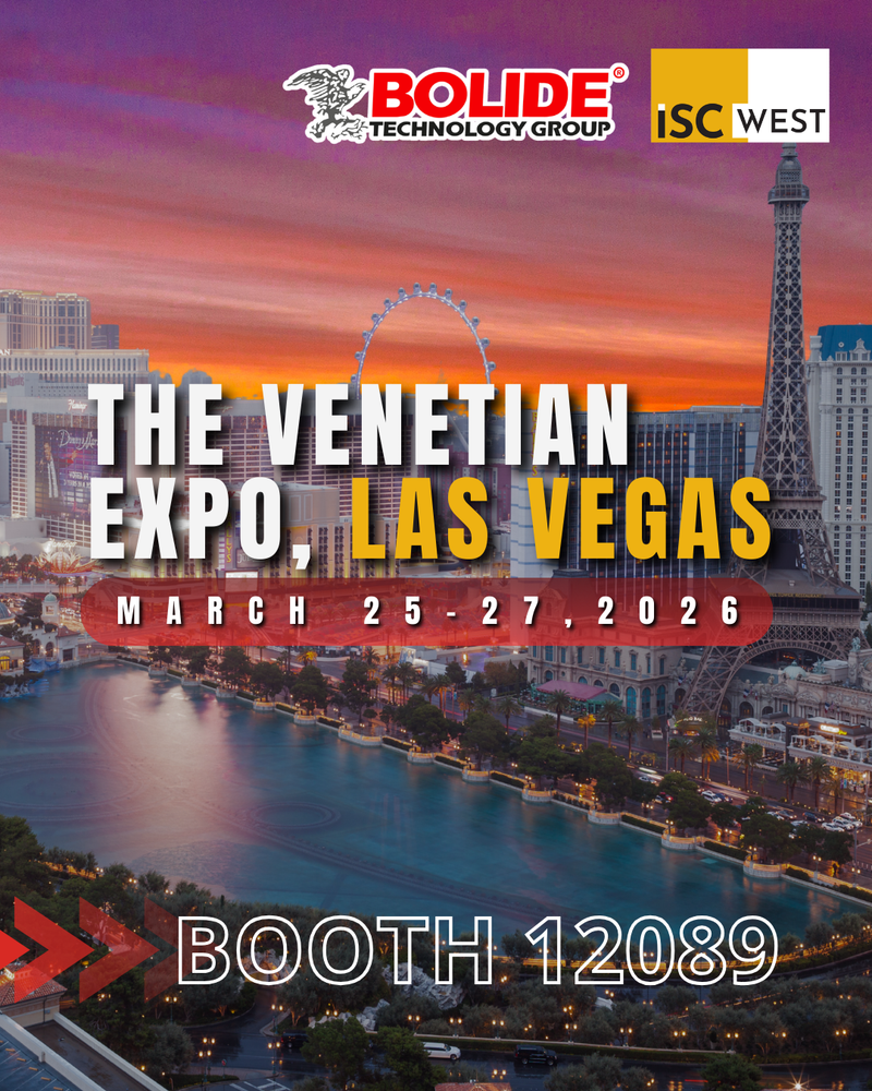 Bolide Present at ISC West 2026 | Las Vegas – Bolide Technology Group