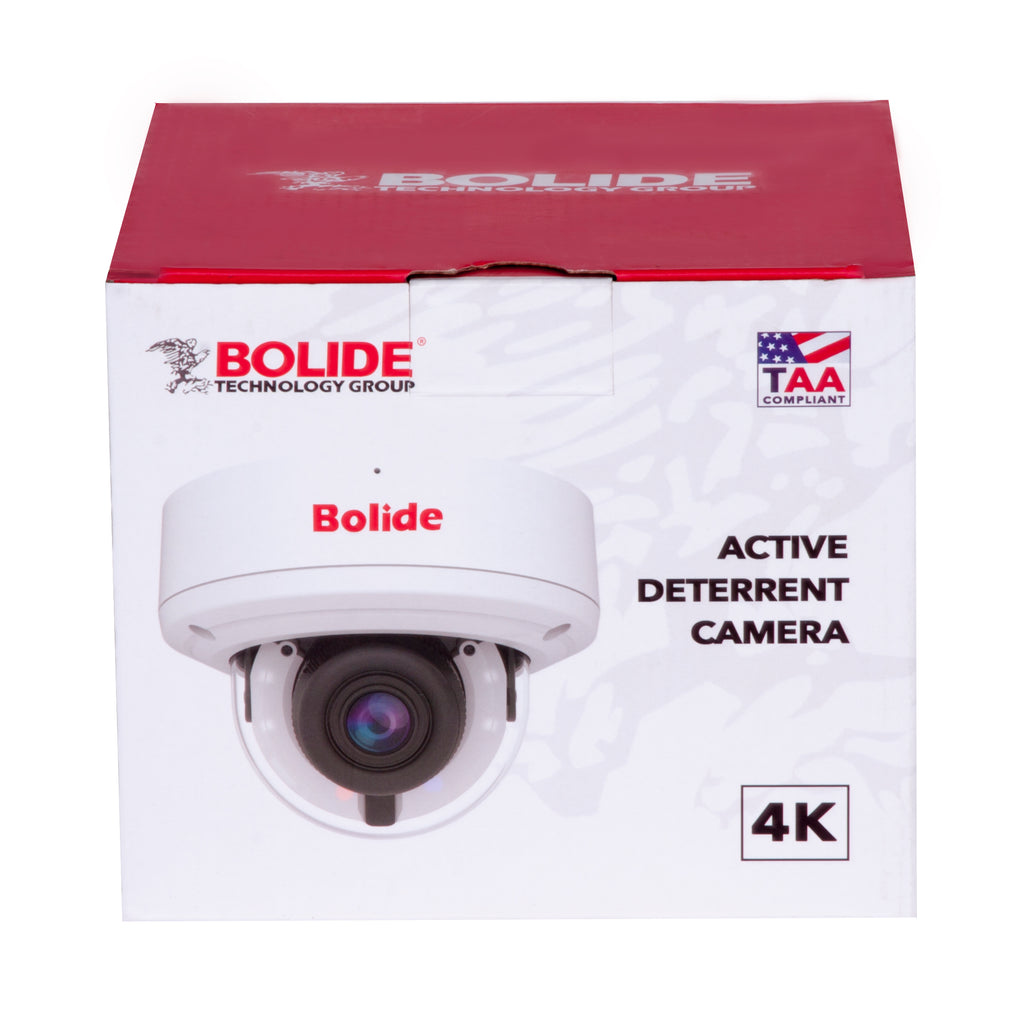 Detracter 8MP TAA Compliant Motorized Varifocal Vandal-Proof Dome Camera | BN902 ...