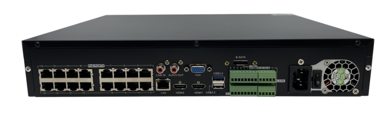32-Channel with 16-Port POE 640Mbps | BN-NVR/32NX-PLUS/NDAA
