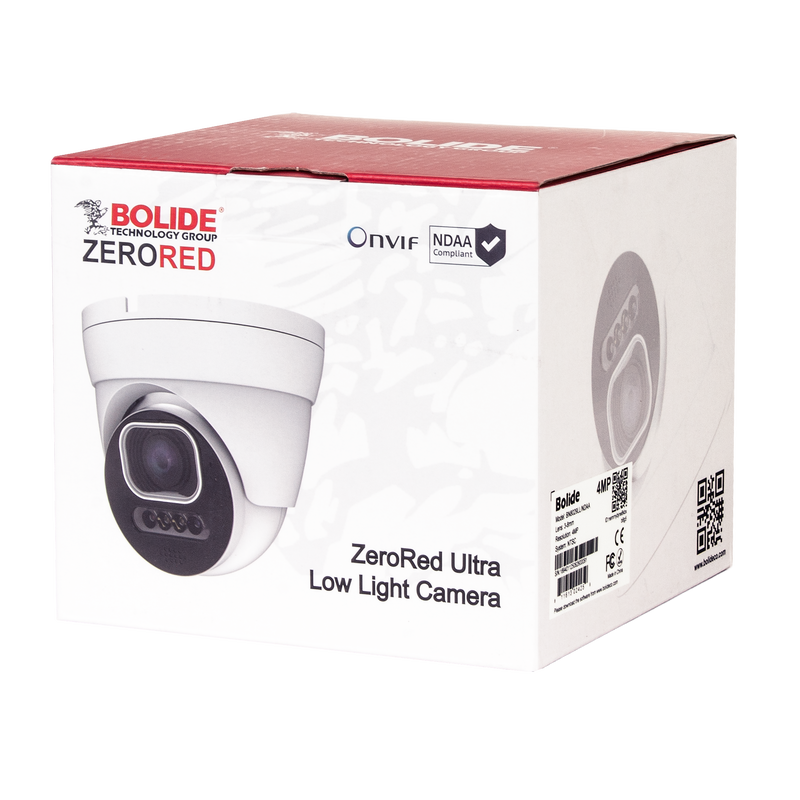 4MP ZeroRED Motorized Varifocal Extreme Low Light Eyeball Camera | BN8029LL/NDAA