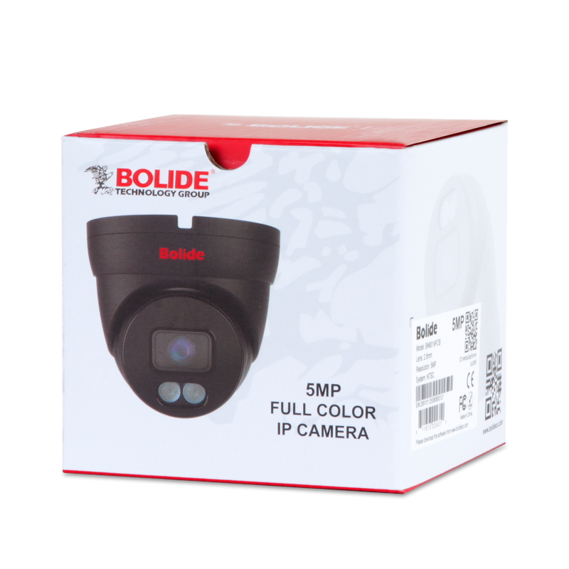 5MP Full Color Black Eyeball Camera with Mic | BN8019FCB