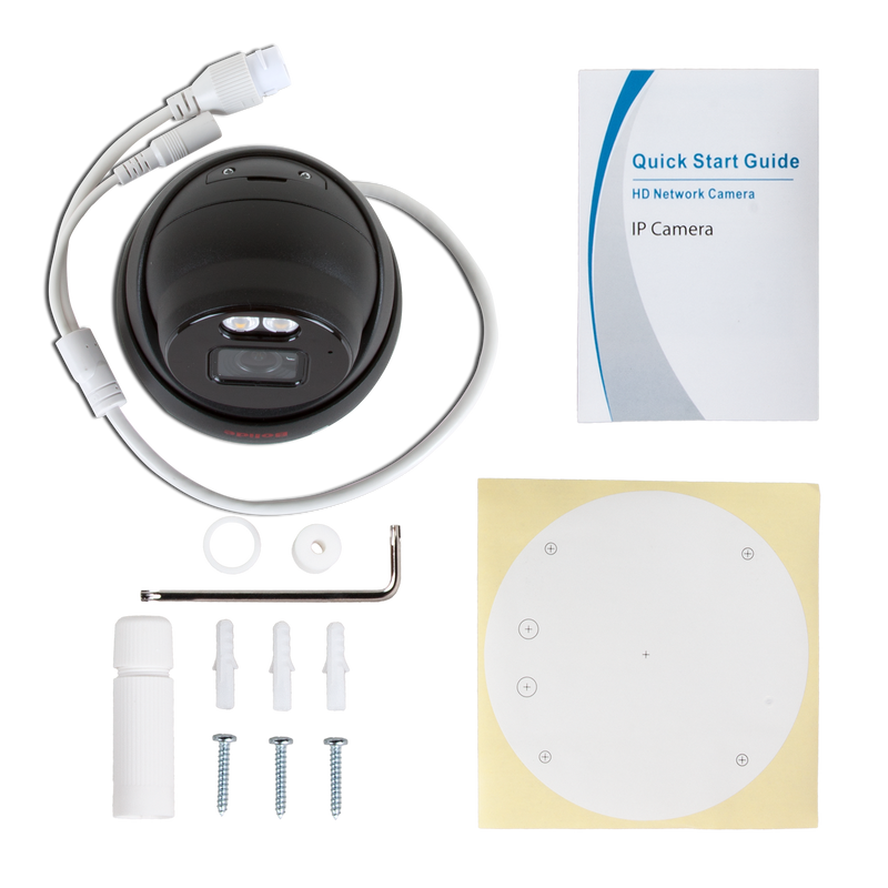 5MP Full Color Black Eyeball Camera with Mic | BN8019FCB