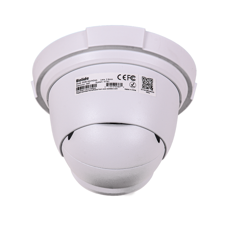 5MP Fixed Lens IR Eyeball Camera | BN8019AI/NDAA – Bolide